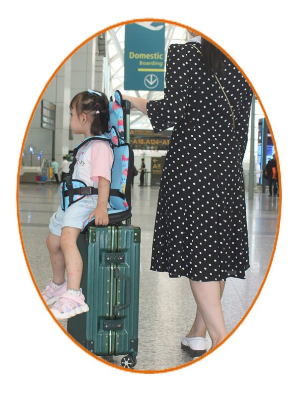 carry on luggage seat strap for toddlers 1 year to 4 year old - Image 2
