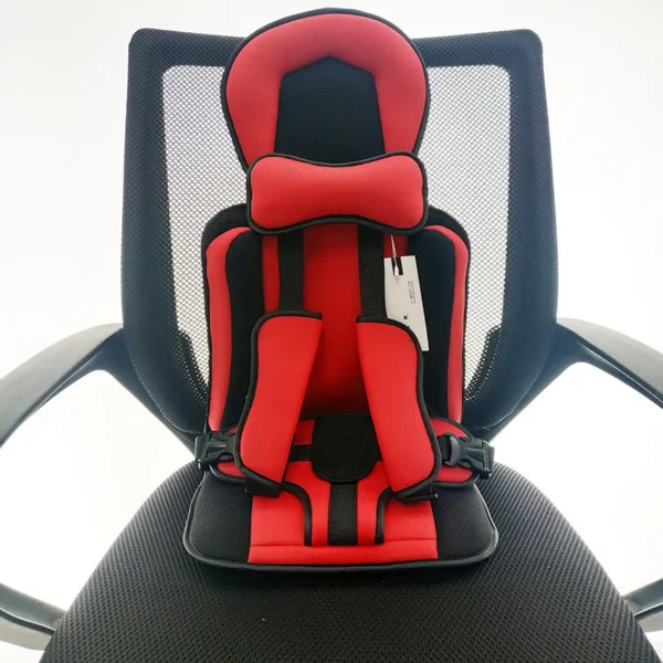 Kids travel suitcase cushion with harness toddler safety belt seat for carry-on luggage - Image 3