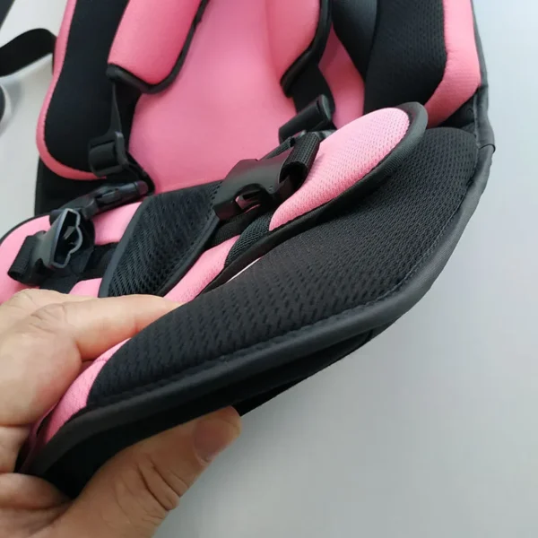 Kids travel suitcase cushion with harness toddler safety belt seat for carry-on luggage - Image 5
