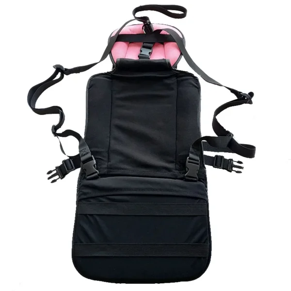 Kids travel suitcase cushion with harness toddler safety belt seat for carry-on luggage - Image 6